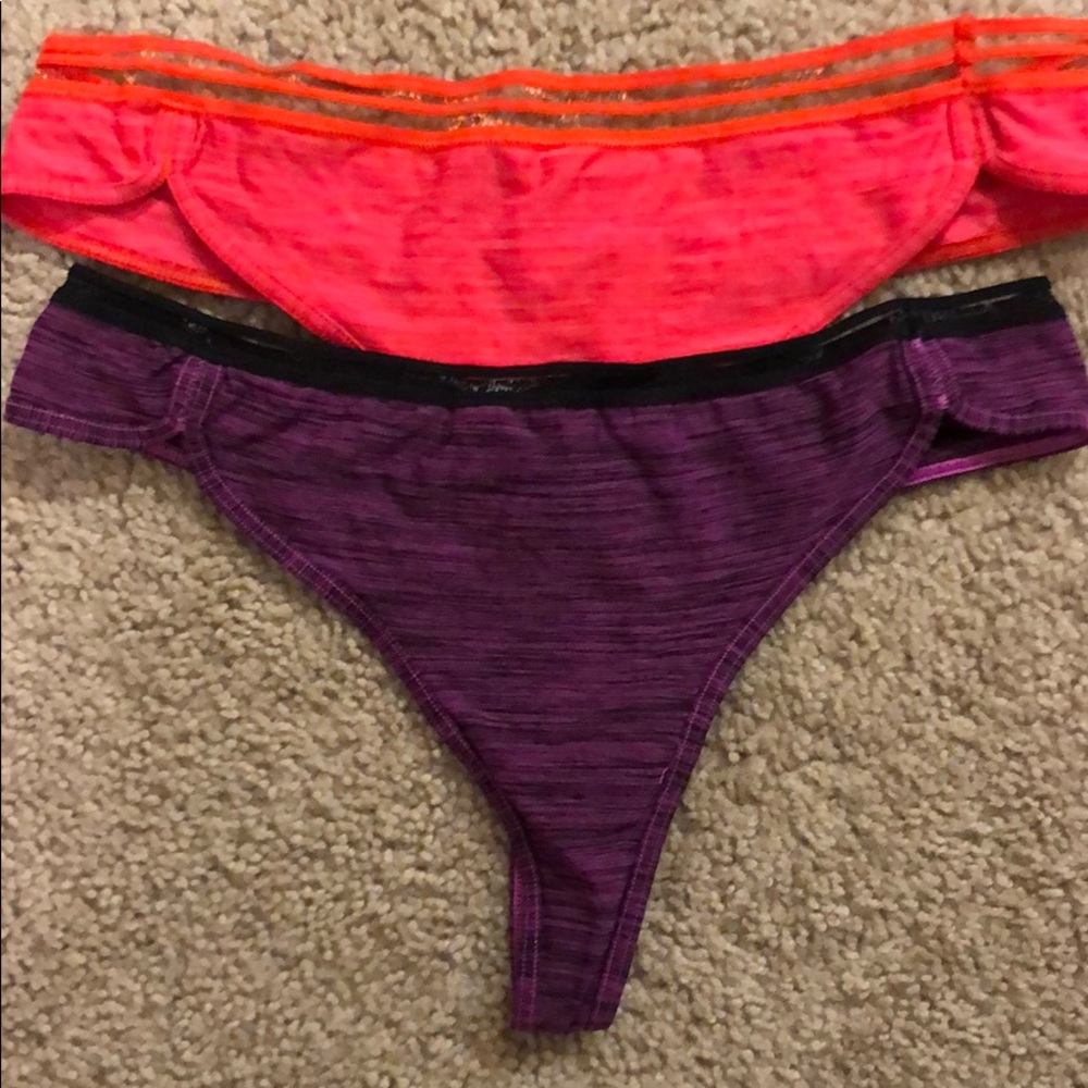 Victoria’s Secret heathered thong bundle